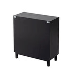 COZAYH Contemporary Mirror Front Nightstand