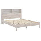 Malins Bookcase Queen Platform Bed with USBs by iNSPIRE Q Classic