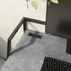 Meard Industrial 49-inch Steel Computer Desk with USBs by Furniture of America
