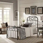 Kendal Black Metal Bed by iNSPIRE Q Classic