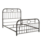 Kendal Black Metal Bed by iNSPIRE Q Classic