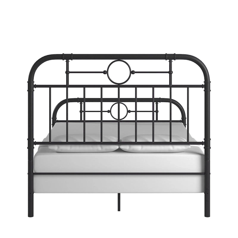 Kendal Black Metal Bed by iNSPIRE Q Classic