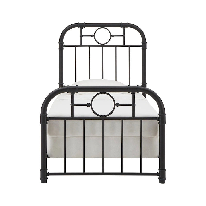 Kendal Black Metal Bed by iNSPIRE Q Classic