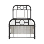 Kendal Black Metal Bed by iNSPIRE Q Classic