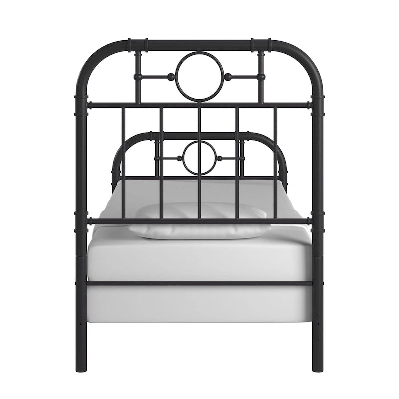 Kendal Black Metal Bed by iNSPIRE Q Classic