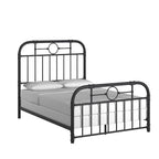 Kendal Black Metal Bed by iNSPIRE Q Classic