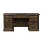 Amelia Antique Toffee Jr Executive Desk