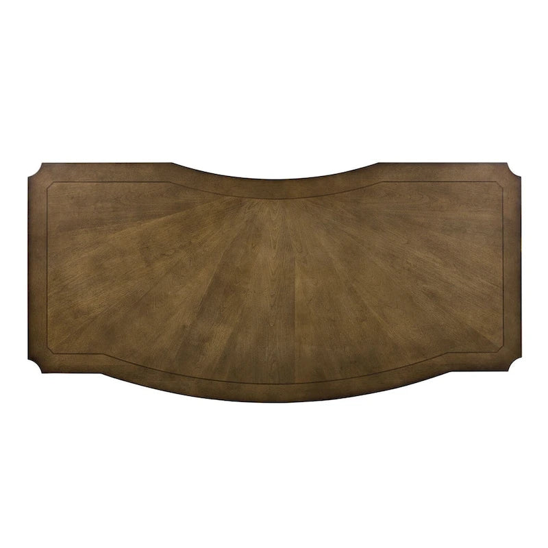 Amelia Antique Toffee Jr Executive Desk