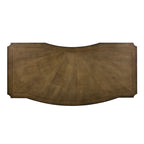 Amelia Antique Toffee Jr Executive Desk