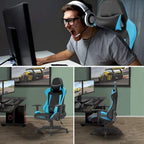 BOSSIN Gaming Chair High Back Computer Office Chair with Lumbar Support and Headrest