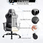 BOSSIN Gaming Chair High Back Computer Office Chair with Lumbar Support and Headrest