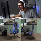BOSSIN Gaming Chair High Back Computer Office Chair with Lumbar Support and Headrest