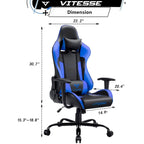 BOSSIN Gaming Chair High Back Computer Office Chair with Lumbar Support and Headrest