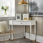 Lifestorey Mesa Mid-Century Corner Desk