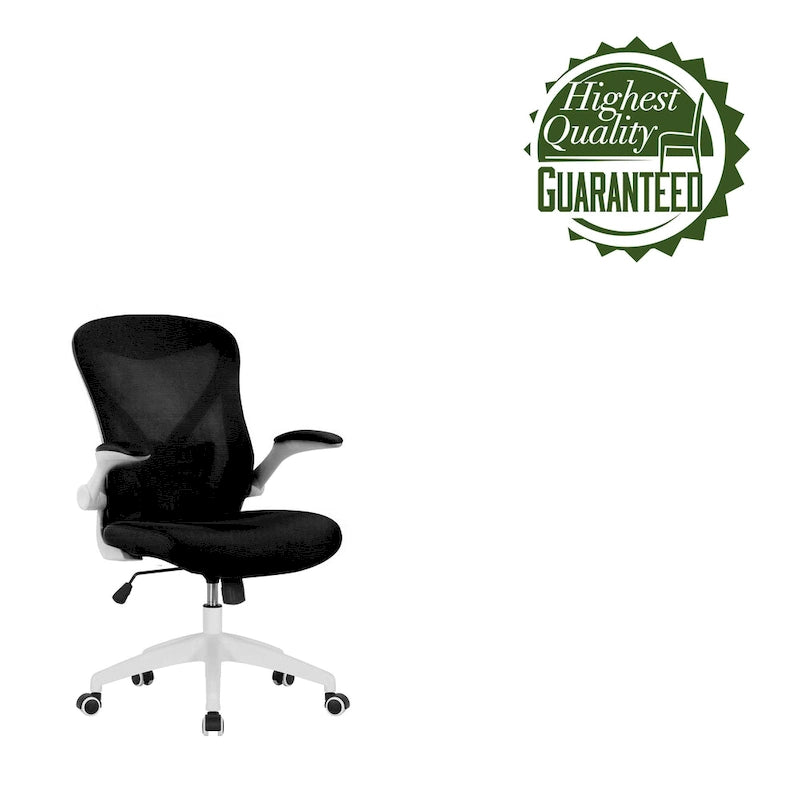 Porthos Home Cole Ergonomic Mesh Office Chair with Nylon Base and Tilt Mechanism