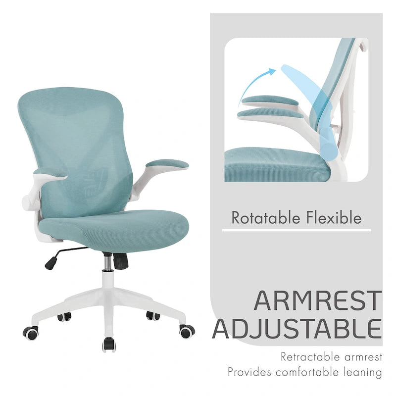 Porthos Home Cole Ergonomic Mesh Office Chair with Nylon Base and Tilt Mechanism