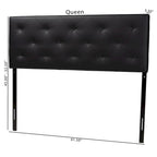 Porch & Den Minnehaha Contemporary Faux Leather Headboard