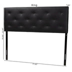 Porch & Den Minnehaha Contemporary Faux Leather Headboard
