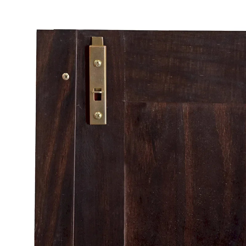 Palace Imports 100% Solid Wood Smart Wardrobe Armoire with 2 Drawers, Metal or Wooden Knobs