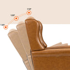 AVAWING Classic Executive Office Chair High Back Wingback Boss Chair