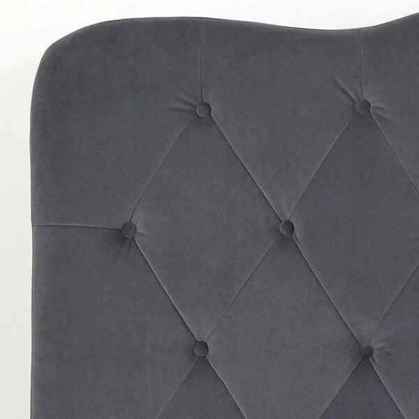 Simple Living Tessa Traditional Upholstered Button Tufted Queen Headboard