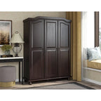 Palace Imports 100% Solid Wood Set of 4 Small Shelves for Kyle Wardrobe Armoires