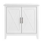 Key West Small Storage Cabinet with Doors by Bush Furniture
