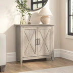 Key West Small Storage Cabinet with Doors by Bush Furniture
