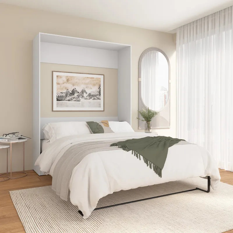 Claremont 65W Space-Saving Queen Size Murphy Bed by Bestar
