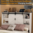 PAKASEPT Farmhouse Queen Size Bed Frame