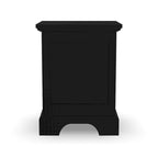 Homestyles Bedford Black Nightstand