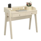 Convenience Concepts Newport Deluxe 2 Drawer Desk with Shelf