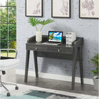 Convenience Concepts Newport Deluxe 2 Drawer Desk with Shelf
