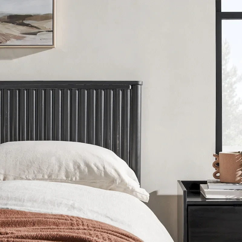Middlebrook Designs Transitional Solid Wood Queen Bed