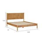 Middlebrook Designs Transitional Solid Wood Queen Bed