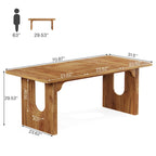 70.9-Inch Large Executive Desk, Modern Simple Office Computer Desk