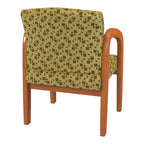 Work Smart Medium Oak Finish Wood Visitor Chair