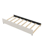 Upholstered Platform Bed with Trundle