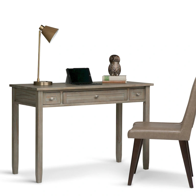 WYNDENHALL Norfolk Solid Wood Transitional Writing Office Desk