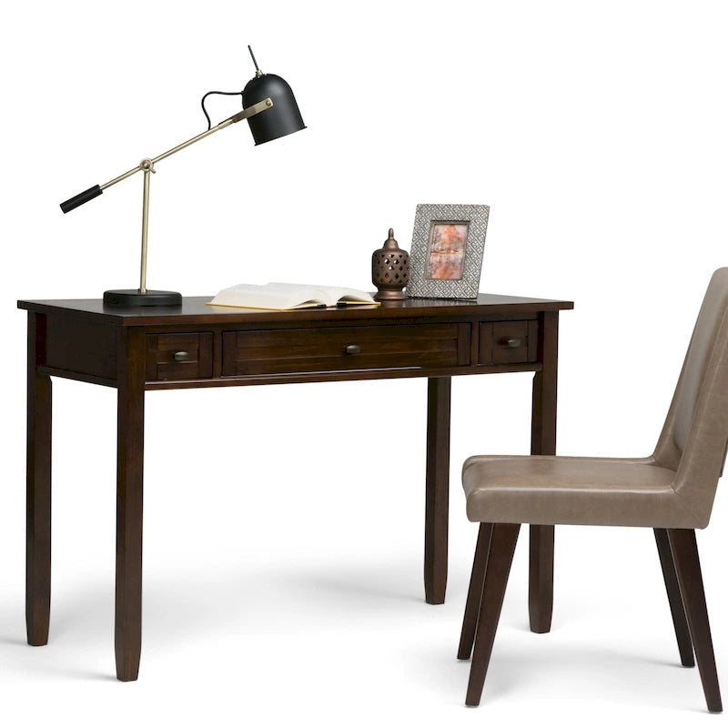 WYNDENHALL Norfolk Solid Wood Transitional Writing Office Desk