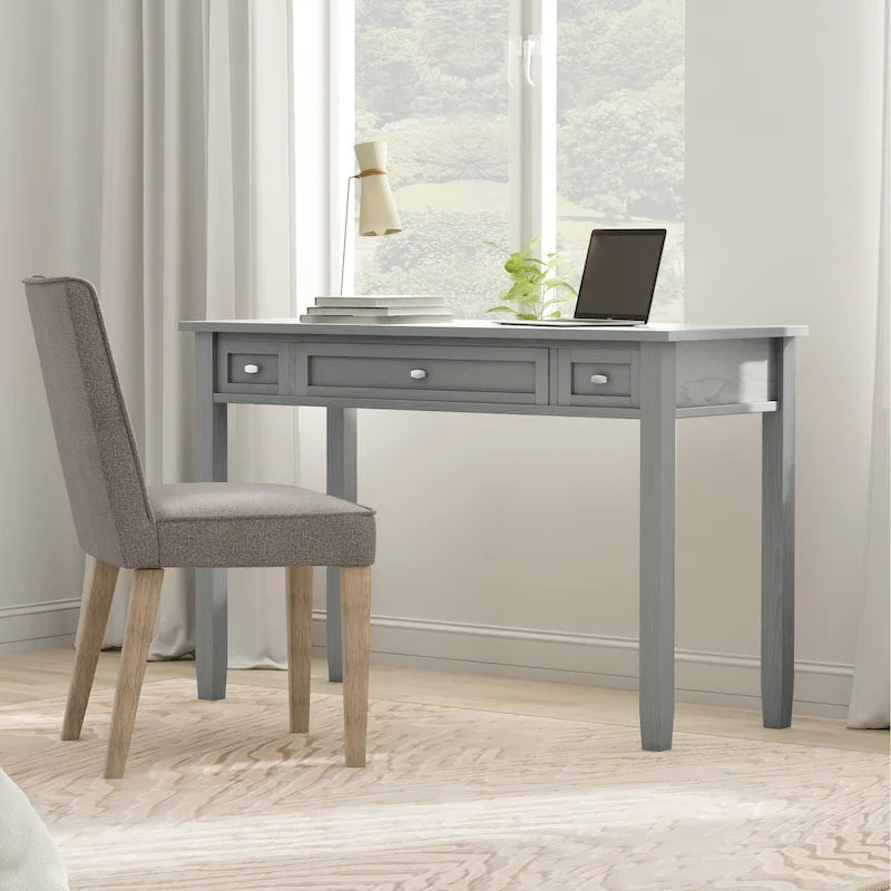 WYNDENHALL Norfolk Solid Wood Transitional Writing Office Desk