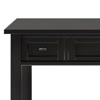 WYNDENHALL Norfolk Solid Wood Transitional Writing Office Desk