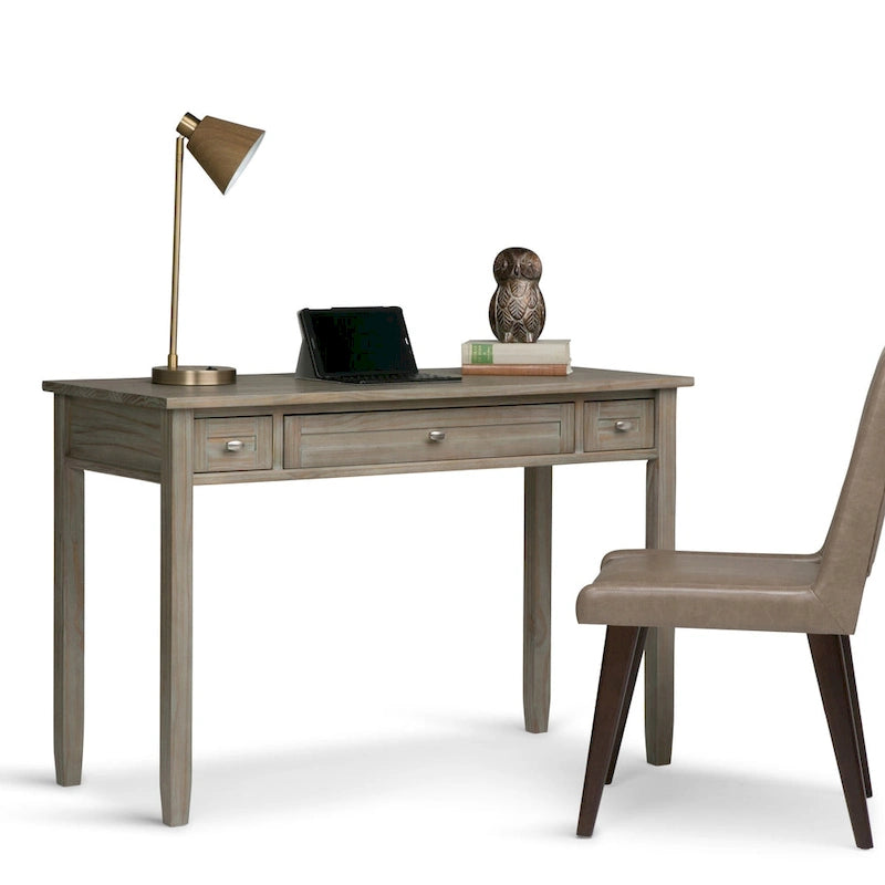 WYNDENHALL Norfolk Solid Wood Transitional Writing Office Desk