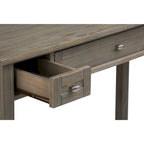 WYNDENHALL Norfolk Solid Wood Transitional Writing Office Desk