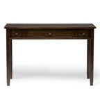 WYNDENHALL Norfolk Solid Wood Transitional Writing Office Desk