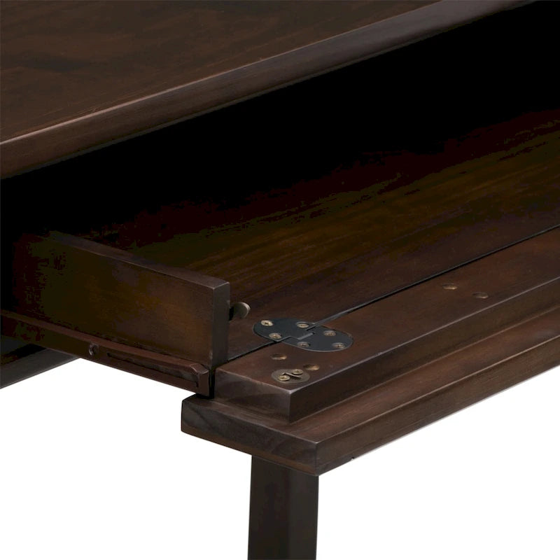 WYNDENHALL Norfolk Solid Wood Transitional Writing Office Desk