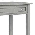 WYNDENHALL Norfolk Solid Wood Transitional Writing Office Desk