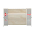 Reception Desk Large Front Counter Table w/ Adjustable Shelf by Timechee