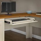 Fairview L Shaped Desk with Hutch and File Cabinet by Bush Furniture