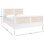 SAFAVIEH Ghyslaine Coastal Cane Bed